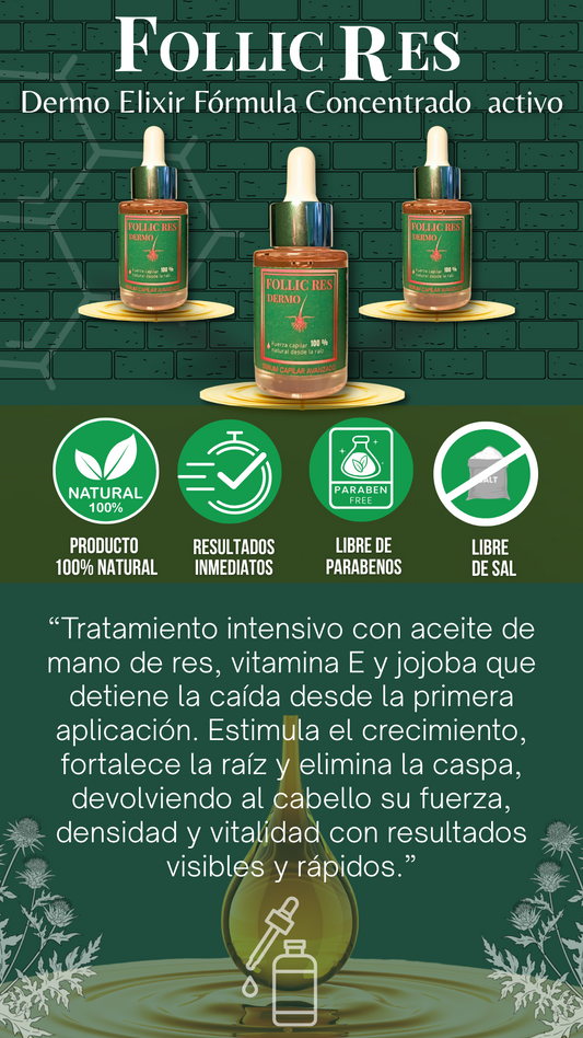 FOLLIC RES DERMO-MEGA OFERTA
